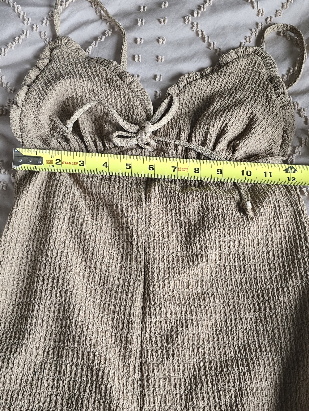 Stunning Fashion Nova Khaki Romper Size Small Women - Picture 4 of 8